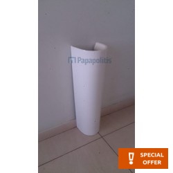 Pedestal Floor standing, color: White Pedestals
