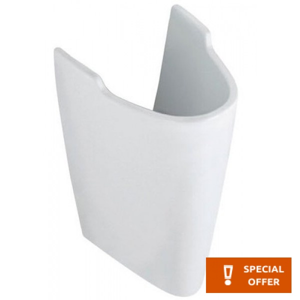 Pedestal Wall-mounted 55cm, color: White Pedestals Pedestal Wall-mounted 55cm, color: White Pedestals