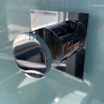 Bathtub tap Wall-mounted concealed - complete set 2 way Full Concealed material: Brass mixer, color: Chrome surface: Glossy Wall-mounted - external part Bathtub tap Wall-mounted concealed - complete set 2 way Full Concealed material: Brass mixer, color: Chrome surface: Glossy Wall-mounted - external part