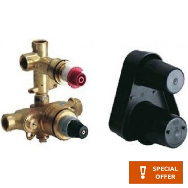 Shower tap Wall-mounted concealed part 1 way Wall-mounted - concealed part