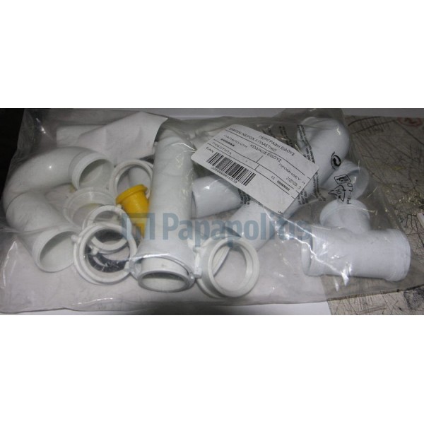 Σιφώνι νεροχύτη διπλό από πλαστικό Βαλβίδες-σιφώνια