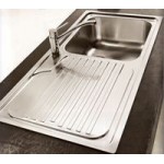 Νεροχύτης ανοξείδωτος 100x50 από inox επιφάνεια: Λεία ματ με πάγκο αριστερά ένθετος 1 γούρνα New Infinito INX 611-Ν, χρώμα: Χρωμέ Ανοξείδωτοι Νεροχύτης ανοξείδωτος 100x50 από inox επιφάνεια: Λεία ματ με πάγκο αριστερά ένθετος 1 γούρνα New Infinito INX 611-Ν, χρώμα: Χρωμέ Ανοξείδωτοι
