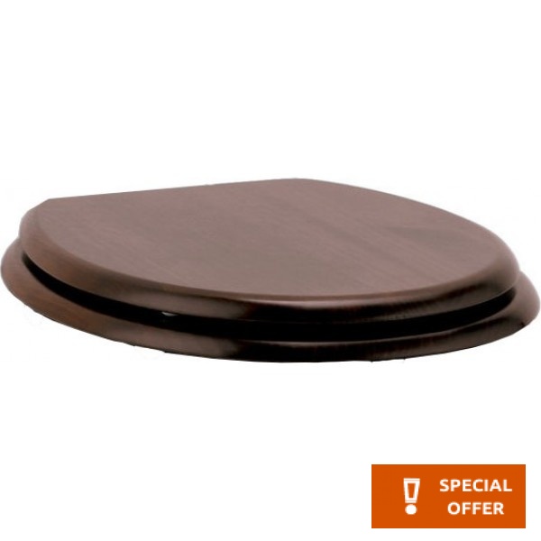 Toilet-seat, style: Sandwich, color: Wenge Toilet seats & covers