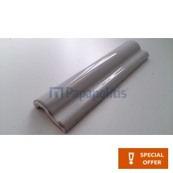 Border (listello) 5x20 Italy 1st choice Penn.A surface: Glossy, hue: Grey Tile Liners (Listello)-Decore