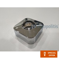 Grip cap material: Brass, color: Chrome