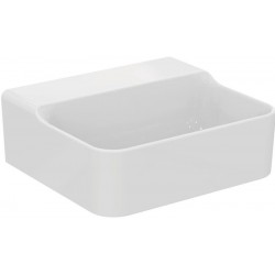 Washbasin Wall-mounted 40x35x16,5 no pedestal / Without overflow With 1 bowl Without hole material: Porcelain, color: White surface: Glossy