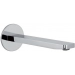 Εκροή (στόμιο) 20,1cm επίτοιχος τύπος από ορείχαλκο, χρώμα: Χρωμέ επιφάνεια: Γυαλιστερή Στόμια (ρουξούνια)