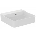 Washbasin Free standing 50x45x12,5 material: Porcelain With overflow Without hole, color: White surface: Glossy Washbasin Free standing 50x45x12,5 material: Porcelain With overflow Without hole, color: White surface: Glossy
