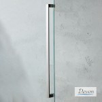 Shower enclosure Linear 140x200 8mm sliding surface: Glossy, color: Chrome Linear Shower enclosure Linear 140x200 8mm sliding surface: Glossy, color: Chrome Linear