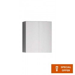 Ντουλάπι 60x70 από ξύλο συνθετικό χρώμα 6010, χρώμα: Λευκό Furnibath