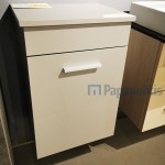 Furniture base without washbasin 43x31x62 material: Sea plywood wall mounted, color: Grey Cabinets without wash basin