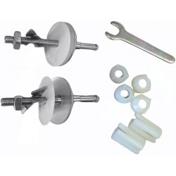 Hinges (connection set toilet-seat) Toilet seat hinges