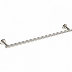 Πετσετοθήκη 40cm Nickel Mat σταθερή από ορείχαλκο μονή, χρώμα: Χρωμέ επιφάνεια: Ματ
