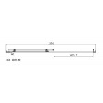 Καμπίνα ντουζιέρας ευθύγραμμη 140x185 6mm συρόμενη Safe Clean glass επιφάνεια: Γυαλιστερή, χρώμα: Χρωμέ Ευθύγραμμες Καμπίνα ντουζιέρας ευθύγραμμη 140x185 6mm συρόμενη Safe Clean glass επιφάνεια: Γυαλιστερή, χρώμα: Χρωμέ Ευθύγραμμες