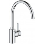 Kitchen tap Deck-mounted material: Brass C-Spout, color: Chrome surface: Glossy Deck-mounted Kitchen tap Deck-mounted material: Brass C-Spout, color: Chrome surface: Glossy Deck-mounted