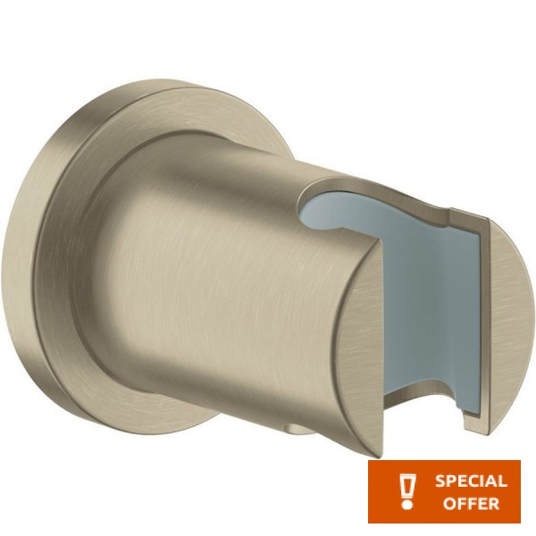 Shower holder Fixed material: Brass Brushed Nickel, color: Chrome surface: Brushed Shower holders Shower holder Fixed material: Brass Brushed Nickel, color: Chrome surface: Brushed Shower holders