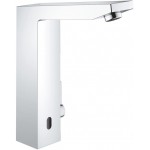 Wash basin tap Deck-mounted electronic L size material: Brass Without waste L-Size, color: Chrome surface: Glossy Deck-mounted Wash basin tap Deck-mounted electronic L size material: Brass Without waste L-Size, color: Chrome surface: Glossy Deck-mounted