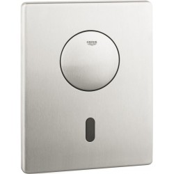 Πλακέτα εντοιχιζόμενου καζανακίου stainless steel,Ηλεκτρονική (Infra-Red electronic) από ABS διπλής ενέργειας με φωτοκύτταρο, χρώμα: Χρωμέ επιφάνεια: Ματ Πλακέτες