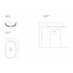 Νιπτήρας ελευθέρας τοποθέτησης 60x38x14,6 από πορσελάνη χωρίς οπή χωρίς υπερχείλιση Bianco Matt, χρώμα: Λευκό επιφάνεια: Ματ Ελευθέρας τοποθέτησης Νιπτήρας ελευθέρας τοποθέτησης 60x38x14,6 από πορσελάνη χωρίς οπή χωρίς υπερχείλιση Bianco Matt, χρώμα: Λευκό επιφάνεια: Ματ Ελευθέρας τοποθέτησης