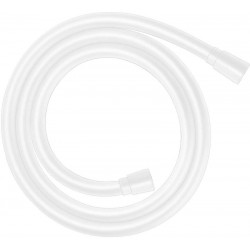 Shower hose 160cm material: Plastic, color: White surface: Matt Shower hoses