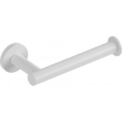 Paper holder no cover material: Brass 15x8,5x4,4, color: White surface: Matt Toilet paper holders