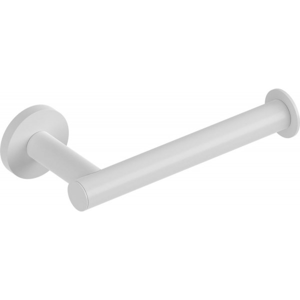 Paper holder no cover material: Brass 15x8,5x4,4, color: White surface: Matt Toilet paper holders Paper holder no cover material: Brass 15x8,5x4,4, color: White surface: Matt Toilet paper holders