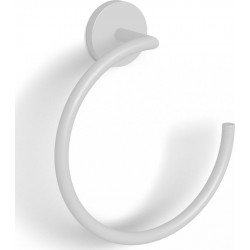 Κρίκος ανοιχτός από ορείχαλκο, χρώμα: Λευκό white matt επιφάνεια: Ματ Κρίκοι