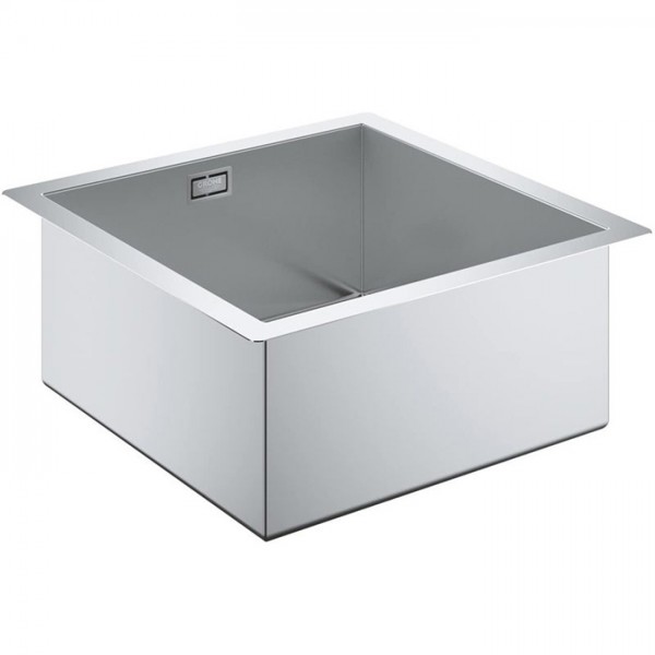 Sink Stainless (Steel) 46,4x46,4 material: Inox surface: Satin free nested 1 bowl AISI 304, color: Chrome Stainless steel