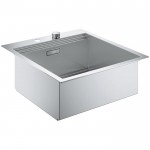 Νεροχύτης ανοξείδωτος 51,8x56 από inox επιφάνεια: Σατινέ χωρίς πάγκο ένθετος 1 γούρνα AISI 304, χρώμα: Χρωμέ Ανοξείδωτοι Νεροχύτης ανοξείδωτος 51,8x56 από inox επιφάνεια: Σατινέ χωρίς πάγκο ένθετος 1 γούρνα AISI 304, χρώμα: Χρωμέ Ανοξείδωτοι