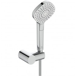 Τηλέφωνο ντους με σπιράλ & στήριγμα 2 ροών diamond, χρώμα: Χρωμέ επιφάνεια: Γυαλιστερή Τηλέφωνα