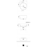 Νιπτήρας ελευθέρας τοποθέτησης 33x33x12,5 από πορσελάνη χωρίς οπή χωρίς υπερχείλιση, χρώμα: Μαύρο επιφάνεια: Ματ Ελευθέρας τοποθέτησης Νιπτήρας ελευθέρας τοποθέτησης 33x33x12,5 από πορσελάνη χωρίς οπή χωρίς υπερχείλιση, χρώμα: Μαύρο επιφάνεια: Ματ Ελευθέρας τοποθέτησης