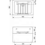 Laundry sink 44x33x35, color: White Laundry sinks