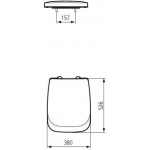 Toilet-seat, style: Wrapover, color: White Toilet seats & covers Toilet-seat, style: Wrapover, color: White Toilet seats & covers