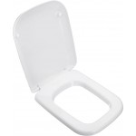 Toilet-seat, style: Wrapover, color: White Toilet seats & covers Toilet-seat, style: Wrapover, color: White Toilet seats & covers