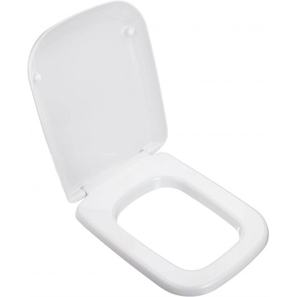 Toilet-seat, style: Wrapover, color: White Toilet seats & covers Toilet-seat, style: Wrapover, color: White Toilet seats & covers