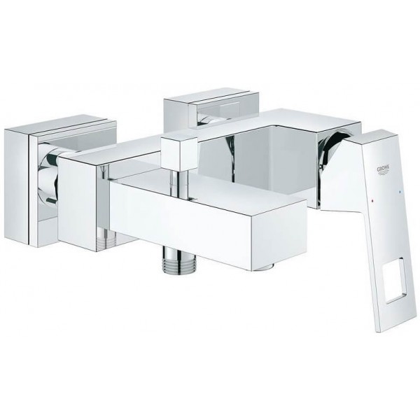 Bathtub tap Wall-mounted exposed material: Brass without hand shower, hose and holder mixer, color: Chrome surface: Glossy Wall-mouned exposed Bathtub tap Wall-mounted exposed material: Brass without hand shower, hose and holder mixer, color: Chrome surface: Glossy Wall-mouned exposed