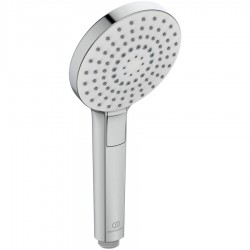 Shower head 3 jets Round, color: Chrome surface: Glossy