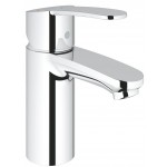 Wash basin tap Deck-mounted material: Brass mixer With pop-up waste set Μ size, color: Chrome surface: Glossy Deck-mounted