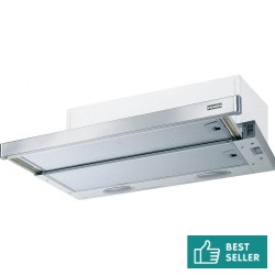 Απορροφητήρας εντοιχιζόμενος συρόμενος 60cm 140 W, χρώμα: Χρωμέ