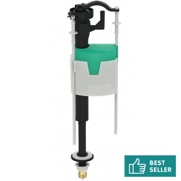 Float valve material: Plastic Fluidmasters Float valve material: Plastic Fluidmasters
