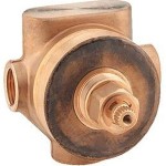 Diverter for concealed shower tap 2 way Diverters - concealed part