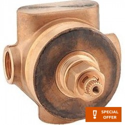 Diverter for concealed shower tap 2 way Diverters - concealed part