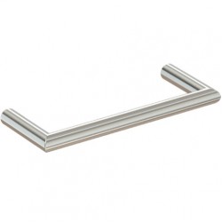 Πετσετοθήκη 22cm Nickel Mat σταθερή από ορείχαλκο μονή, χρώμα: Χρωμέ επιφάνεια: Ματ Πετσετοθήκες