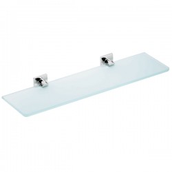 Shelf 60x12,5 material: Crystal surface: Glossy, color: Chrome Shelves