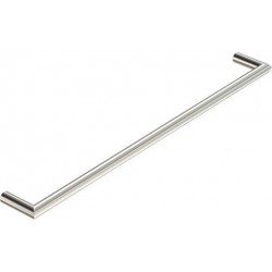 Πετσετοθήκη 58x10 C, Nickel Mat σταθερή από ορείχαλκο μονή, χρώμα: Χρωμέ επιφάνεια: Ματ Πετσετοθήκες