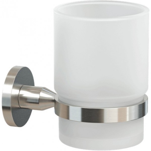 Cupholder material: Brass Wall-mounted Nickel Mat, color: Chrome surface: Matt Tumbler holders Cupholder material: Brass Wall-mounted Nickel Mat, color: Chrome surface: Matt Tumbler holders