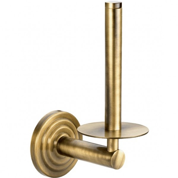 Paper holder vertical material: Brass Oxyde, color: Bronze surface: Brushed Toilet paper holders Paper holder vertical material: Brass Oxyde, color: Bronze surface: Brushed Toilet paper holders
