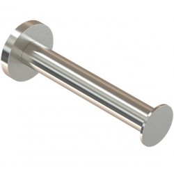 Paper holder vertical to the wall material: Brass Nickel Mat, color: Chrome surface: Matt Toilet paper holders
