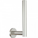 Paper holder vertical material: Brass, color: Chrome surface: Matt Toilet paper holders