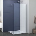 Shower enclosure Linear 110x200 8mm fixed surface: Glossy, color: Chrome Linear Shower enclosure Linear 110x200 8mm fixed surface: Glossy, color: Chrome Linear